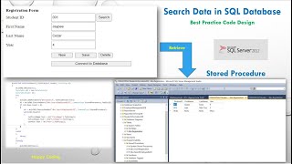 ASP.NET # 3 : Search / Retrieve Data in SQL Database
