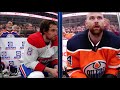 ben chiarot fights zack kassian after taking exception to hit