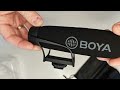 unboxing boya microphone by bm2021