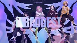 【鬼滅の刃】 THE BADDEST 禰豆子xカナヲxしのぶx善逸x甘露寺蜜璃