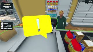 Supermarket Simulator | 模擬超市 | 畫面相當不錯 | 遊戲性豐富 | 物價會波動有漲有跌 | 進貨價和市場價有很大空間調整 | 佛心來著獲或黑心超市 | 001