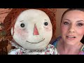 unboxing a rare pair of giant volland raggedy ann and andy dolls in the doll shop