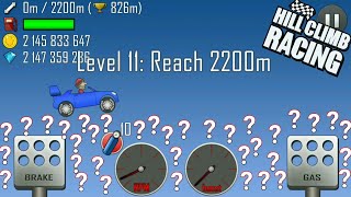 Hill Climb Racing 1 | The  "INVISIBLE"Terrain Gameplay