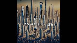 世界の最も高い建物トップ5 #雑学 #トップ5 #5選 #世界 #建物