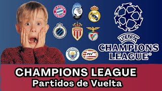 PRONÓSTICOS Champions League 🏆 | Partidos de Vuelta | #futbol #uefachampionsleague #realmadrid