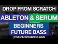 How to Make a Drop in Ableton Live 9 & Serum - Beginner Tutorial [Future Bass] (k-pizza)