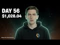 Day 56 – Vibe Coding an App Until I Make $1,000,000 | Revenue: $1028.04