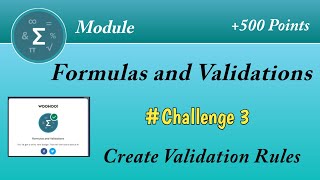 Create Validation Rules | Formulas and Validations | Salesforce | Trailhead