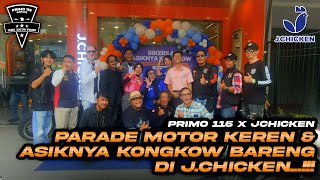 Kongkow dan Display motor - motor keren di J.Chicken...