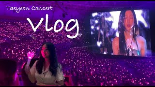 Vlog | 지방 팬이 탱콘을 가기까지💖 + 전설의 '너를 그리는 시간' 그 파트?!! [TAEYEON CONCERT - The ODD of LOVE / 23.06.04 ]