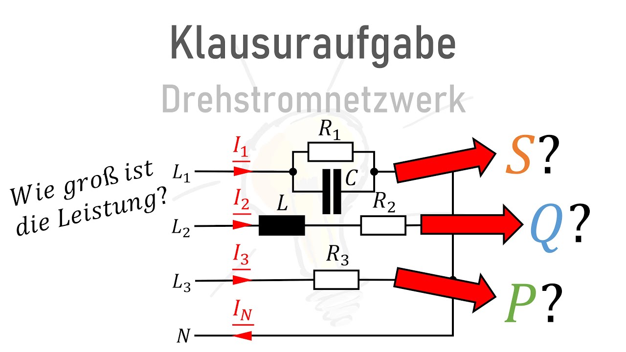 Klausuraufgabe Elektrotechnik Drehstrom Youtube Klausuraufgabe Elektrotechnik Drehstrom Youtube