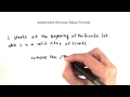 Implementing Removing Mean Friends - Intro to Java Programming