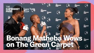 Bonang Matheba - Green Carpet Interview