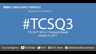 TCS Q3 FY 2016-17 Financial Results