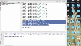 Learning Python: simple Morse converter using String Replace Method