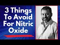 3 Things To Avoid To Maintain Your Nitric Oxide | Dr Nathan Bryan Interview Clips