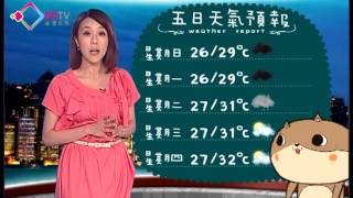 癲噹天氣預報 20130524