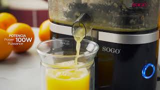 SOGO EXP-SS-5299 EXPRIMIDOR DE ZUMO DOBLE | DOUBLE CITRUS JUICER  100W