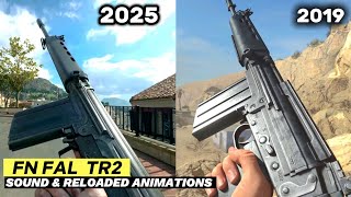 FN FAL Reloaded Animation Sound Comparison With Modern Warfare 2019 With Black Ops 6 TR2