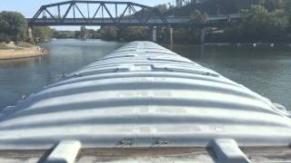 iPhone 6 Time Lapse Trial - Into Little Kanawha River 10/02/14