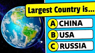 How Good is Your Geography Knowledge? 🌎🧠🤔 Geography General Knowledge Trivia Quiz