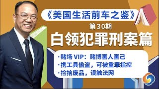 【How视频】捡拾废品触法网！赌场 VIP害人害己！携工具偷盗，可被重罪指控！《美国生活前车之鉴》白领犯罪刑案篇『美国法律微课堂 第30期』 | 05/21/2020