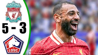 Liverpool vs Lille 5-3 - All Goals \u0026 Highlights - 2025