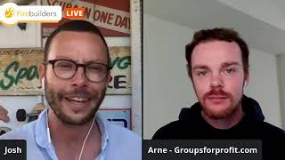 How To Use Facebook Groups To Make Money w/Arne Giske | Firebuilders LIVE #26