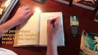 Get personalized autographed Serafina books