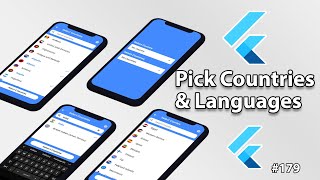 Flutter Tutorial - Single & Multi Selection ListView - Country Code Picker