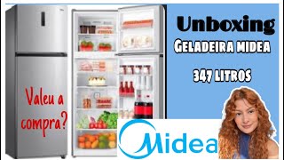 Geladeira midea 347 litros modelo :Rt468