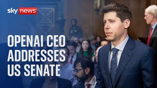 OpenAI CEO addresses US Senate