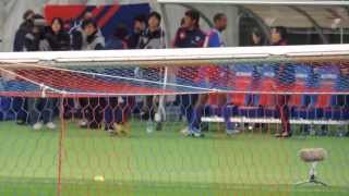 2013.12.07 FC東京vs仙台　後半44分ルーカス、平山と交代