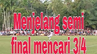 Menjelang semi final 3/4 PEMKAB TAPTENG VS GUPALA FC PIALA BUPATI TAPANULI TENGAH