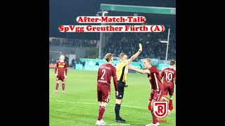 After-Match-Talk: SpVgg Greuther Fürth – SSV Jahn Regensburg (2:1) - 2. Bundesliga - Saison 2024/25