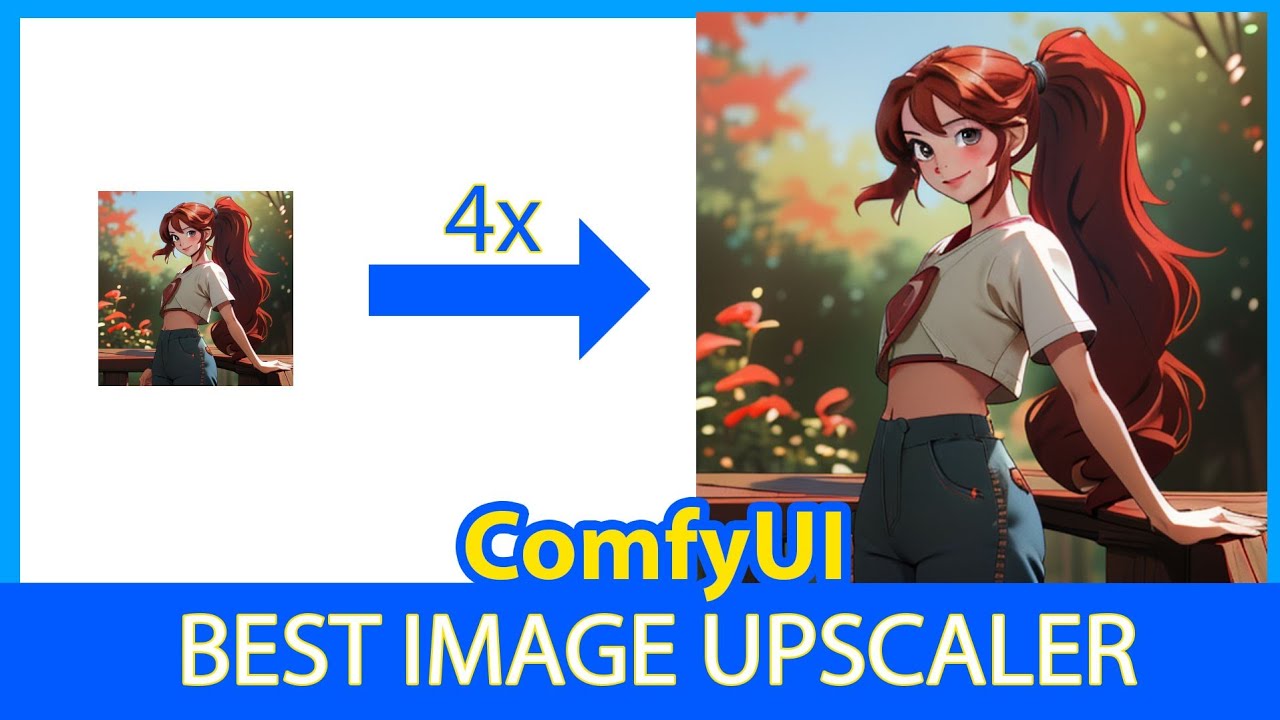 Comfyui Basic Best Image Upscaler Comfyui آموزش Youtube
