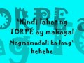 Torpedo by  Eraserheads with lyrics