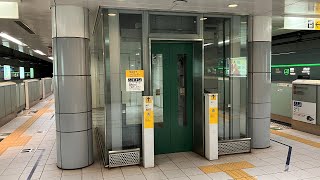 【2.主操作盤の配置】福岡市地下鉄七隈線 薬院駅のエレベーター（フジテック製）