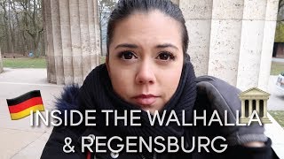 Inside The Walhalla and Exploring Regensburg || Germany Vlog