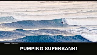 Surfing Two Solid Days! The Pumping Superbank. Pt2