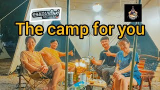 @kon-aeb-tent แอบไปกางเต็นท์ ที่ The camp for you ep.11 #camping #กางเต็นท์ #เพชรบุรี