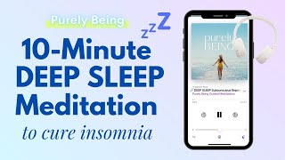 😴 10-Minute Deep Sleep Relaxation Meditation | Body Scan