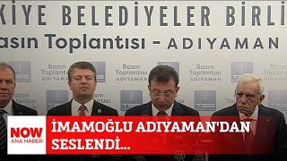 İmamoğlu Adıyaman'dan seslendi... 28 Ağustos 2024 NOW Ana Haber