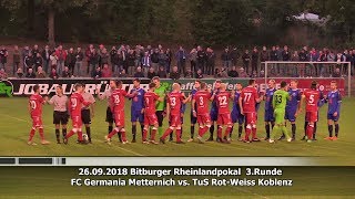 FC Germania Metternich vs. TuS Rot-Weiss Koblenz