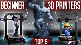 Best 3D Printers for Beginners in 2023 | Top 5 | FDM Printers