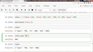 Python Dictionary Tutorial 18 | Python Dictionary Function del pop popitem and clear to remove value