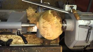 Wood Turning - Natural Edge Oak Burl Bowl