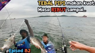 Di asak ikan TEBAL PIPI,.. Masa nak RIBUT