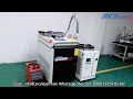 3kw handheld fiber laser welding/ weld bead cleaning/ cleaning/ cutting machine #welding #cleaning