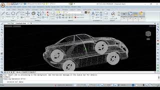 AUTOMOBLIE STEPFILE In ActCAD